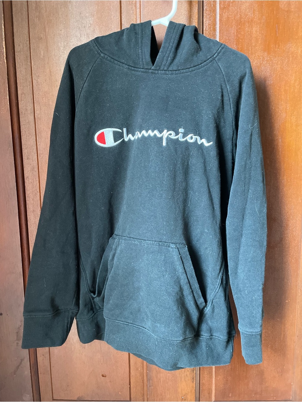 Champion boys large black hoodie